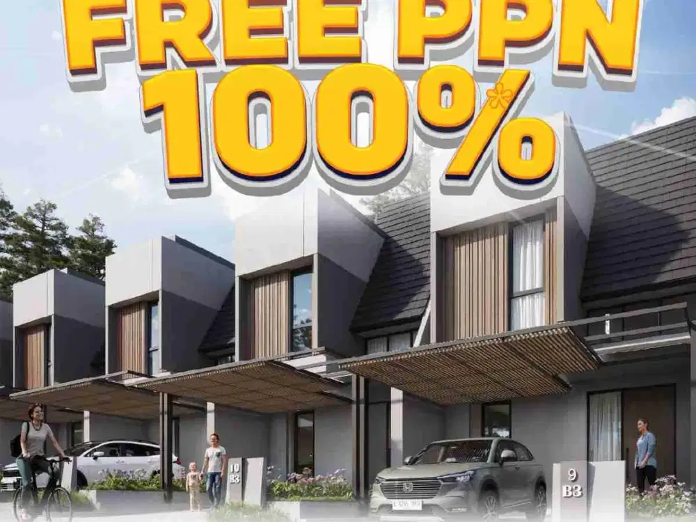 Free DP, Free Biaya Surat2, Free Biaya KPR. at Cendana Residence BSD