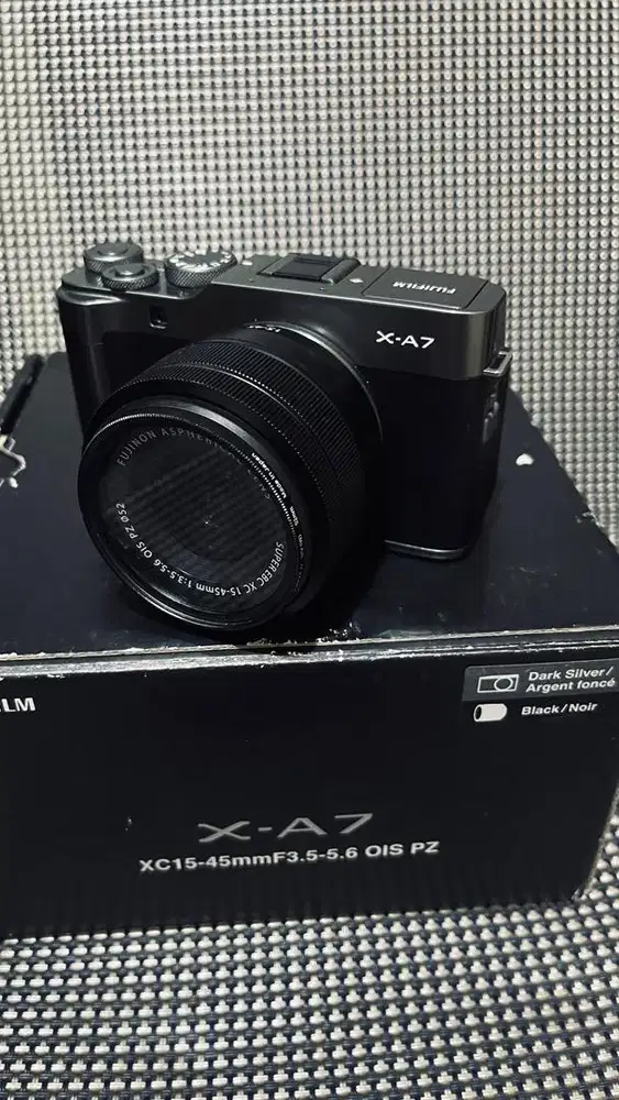 Fujifilm X-A7 kit fullset mulus
