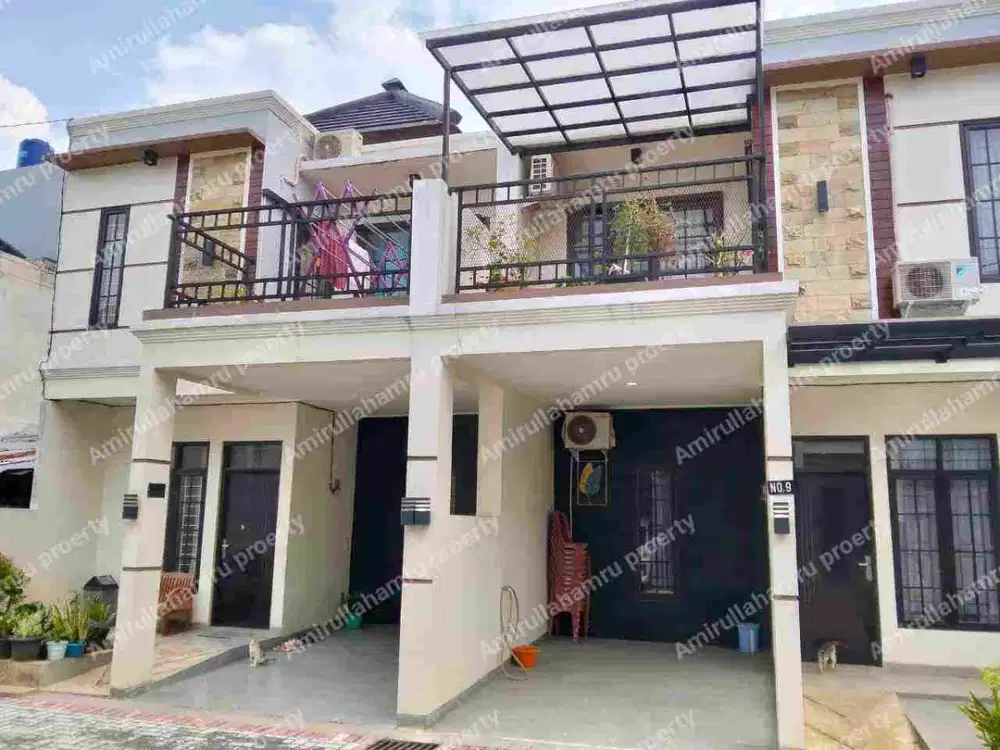 Rumah Exclusive 2Lantai Desaign konsep kintamani di radar auri depok .