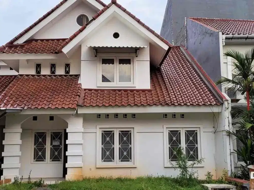Rumah Puri Bintaro Jaya Murah Baru Renov, ada halaman, kamar tidur bawah, LT 144 Hanya 2.8M nego sampai jadi Bu