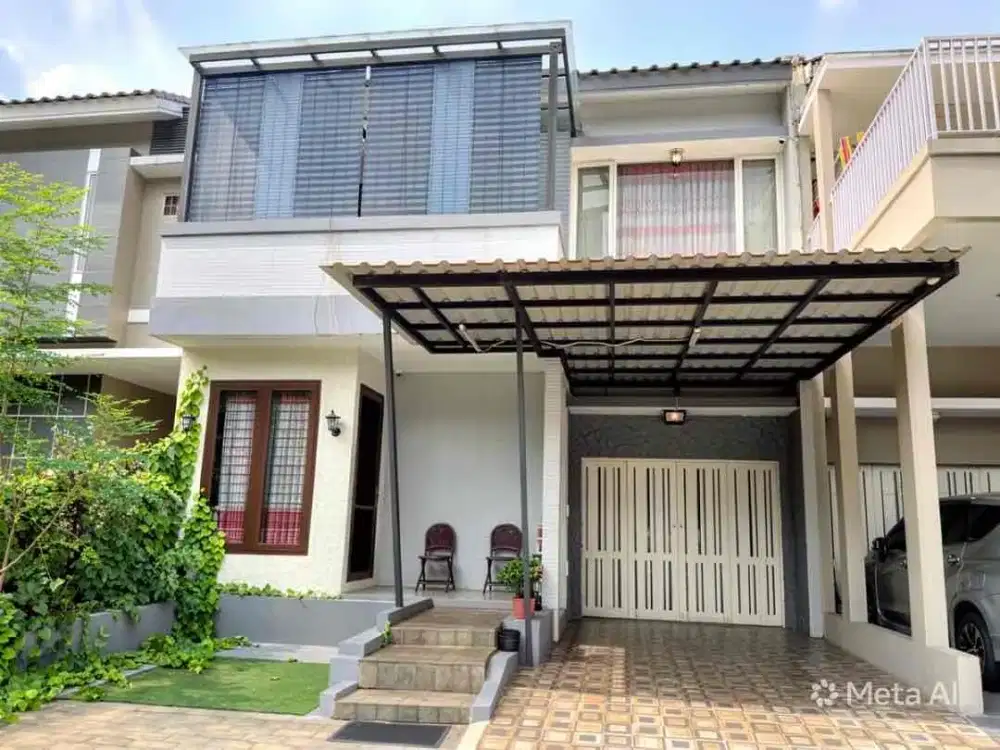 Rumah Mewah Kebayoran Village Pool Kolam Renang Full Furnished Murah Hanya 4.7Man Nego sampai jadi Pemilik Pindah Keluar Kota