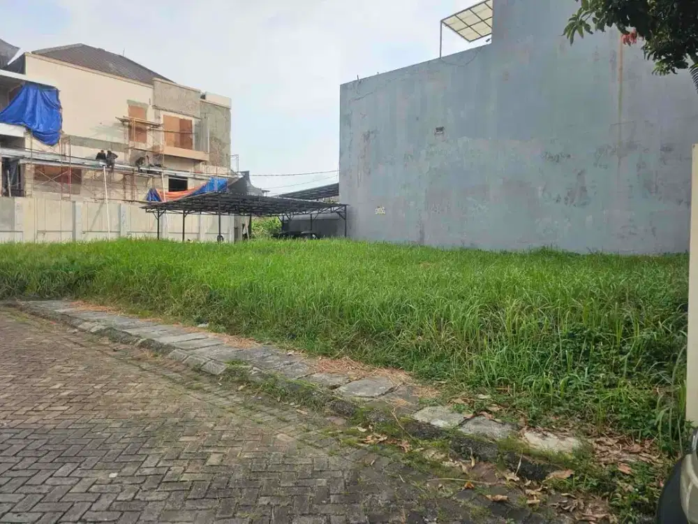 Kavling Cantik Hoek Dijual Cepat Daan Mogot Baru Cluster Bedugul