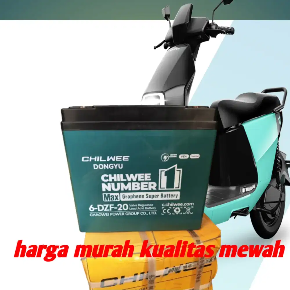 Aki/battery chilwe sepeda listrik & motor listrik
