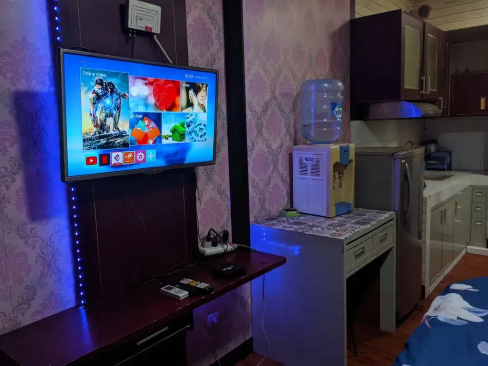 SEWA APARTEMEN TAHUNAN STUDIO 1 KAMAR GATEWAY AHMAD YANI BANDUNG KOTA
