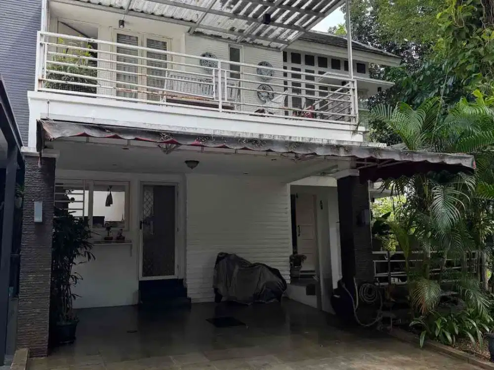 Rumah Asri Puri Bintaro Jaya Hoek Siap Huni Pemilik ingin segera pindah Nego sampai Jadi