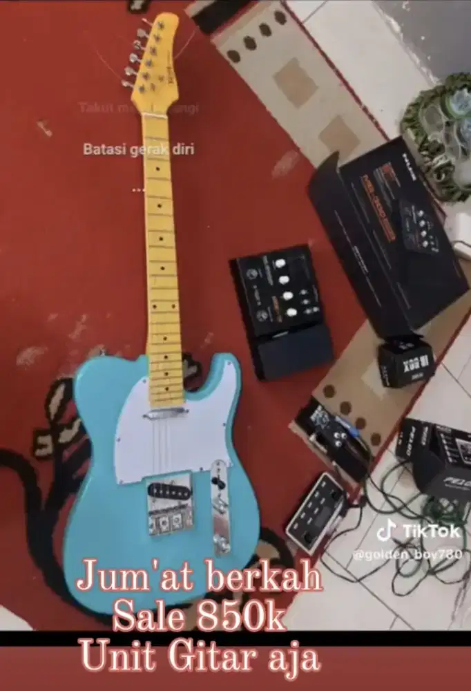 Gitar elektrik telecaster clever model