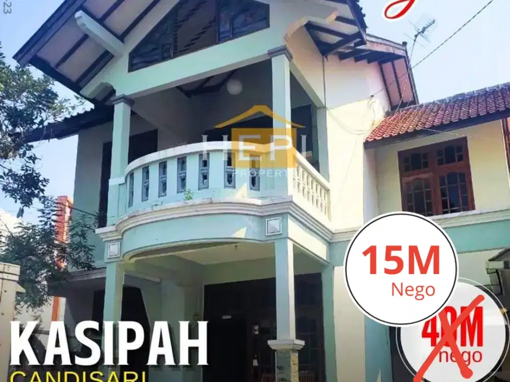 Dijual Rumah di Kasipah Candisari Semarang