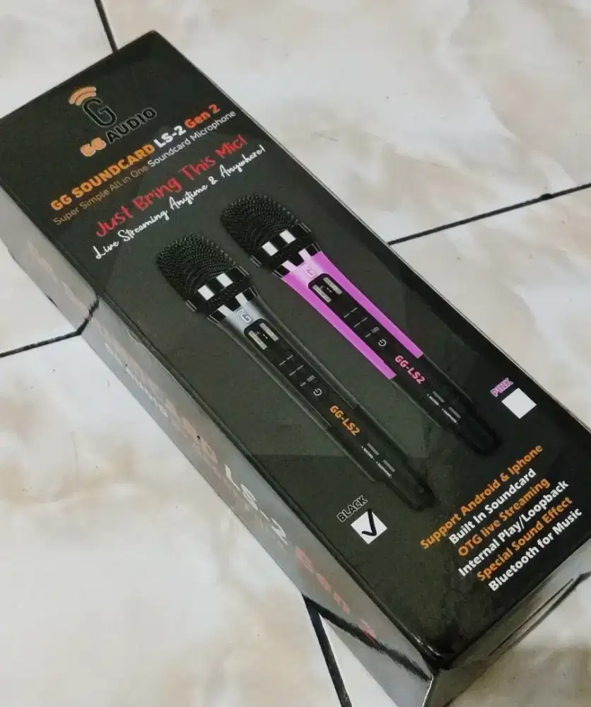Mic soundcard GG Ls2 Gen 2 Terawat!