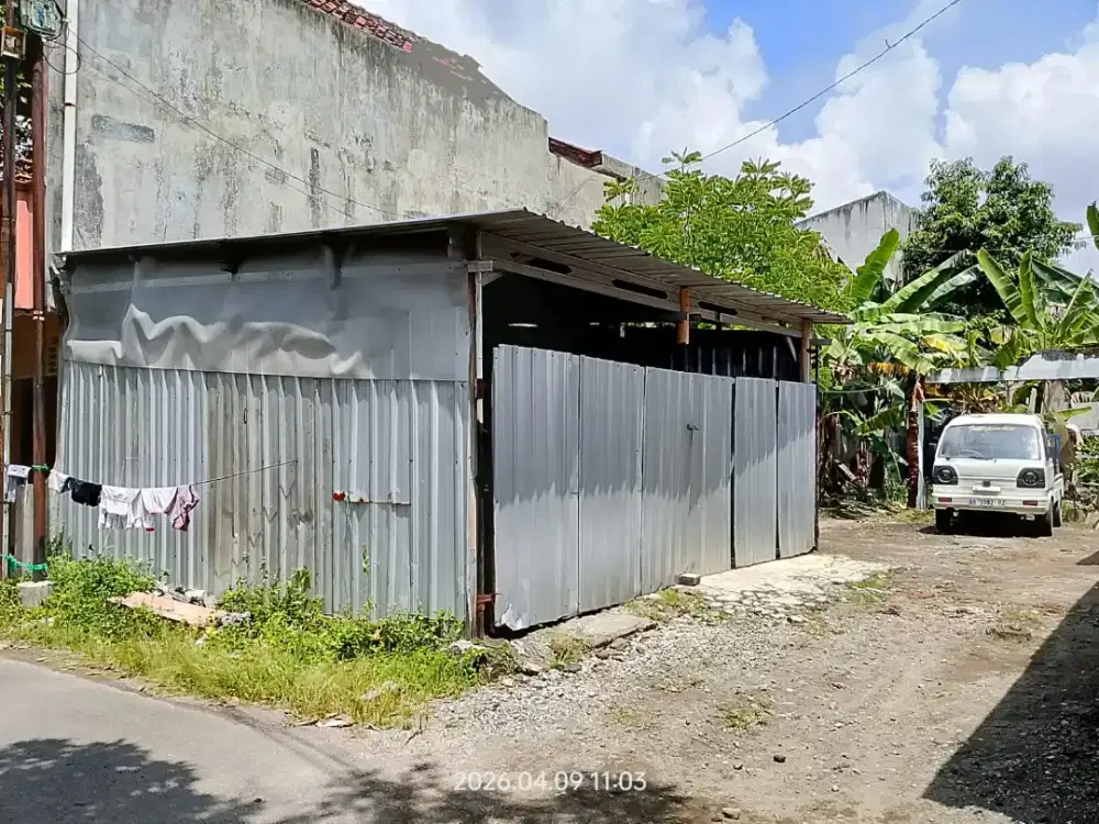 Tanah murah dekat Soto pak Soleh Tegalrejo Yogyakarta