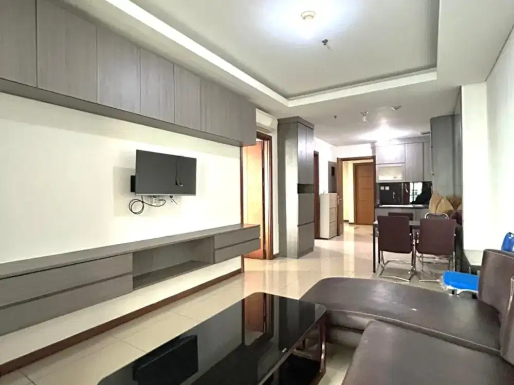 Condominium Green Bay Pluit 2 BR Fully Furnished Sofa Luas Nyaman