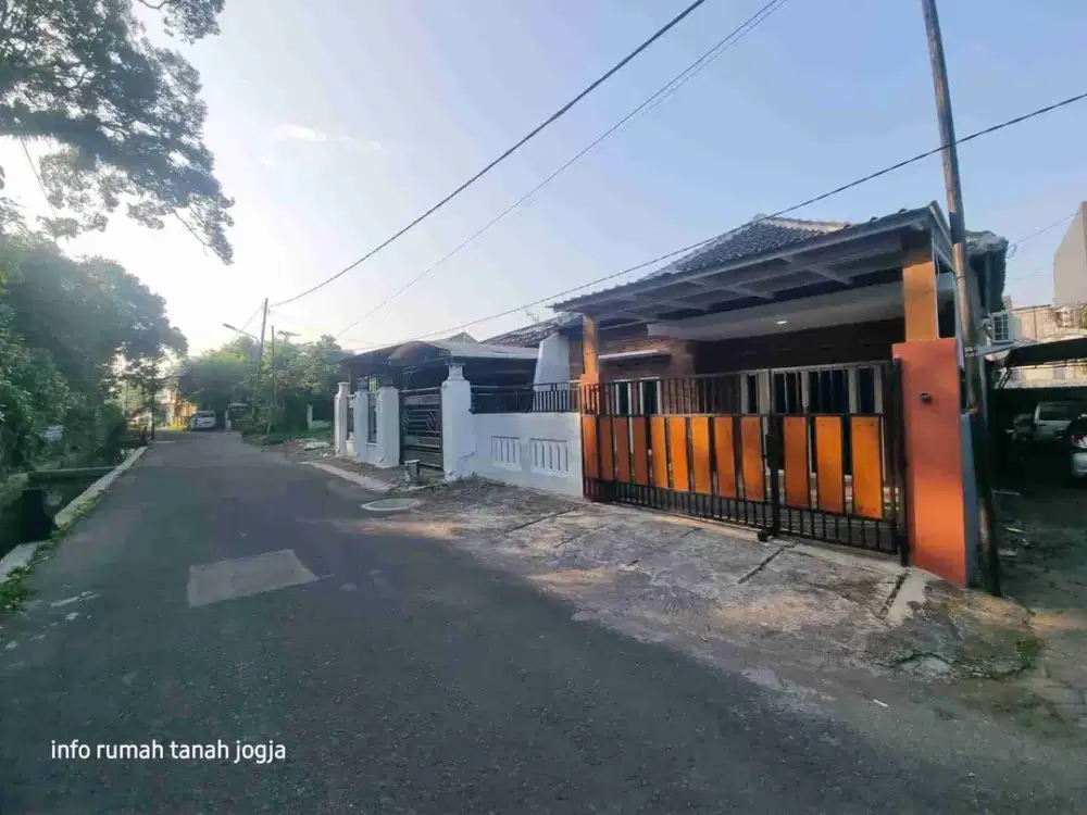 DIJUAL RUMAH LAHAN LUAS GIWANGAN TEPI JLN ASPAL DEKAT TK BIAS