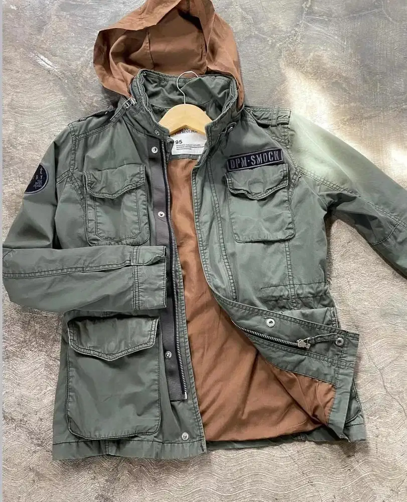 Parka army size L plus