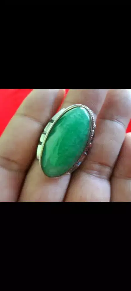 BATU AKIK GIOK KUNO NATURAL