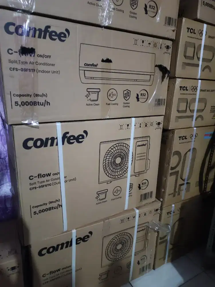 AC comfee 1/2pk,garansi 10th