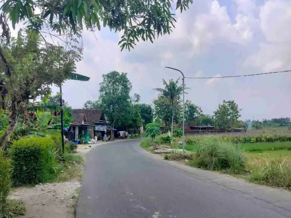 Di Jual Tanah Strategis View Sawah Area Jalan Kebon Agung Barat Pasar&LP Cebongan Mlati Sleman
