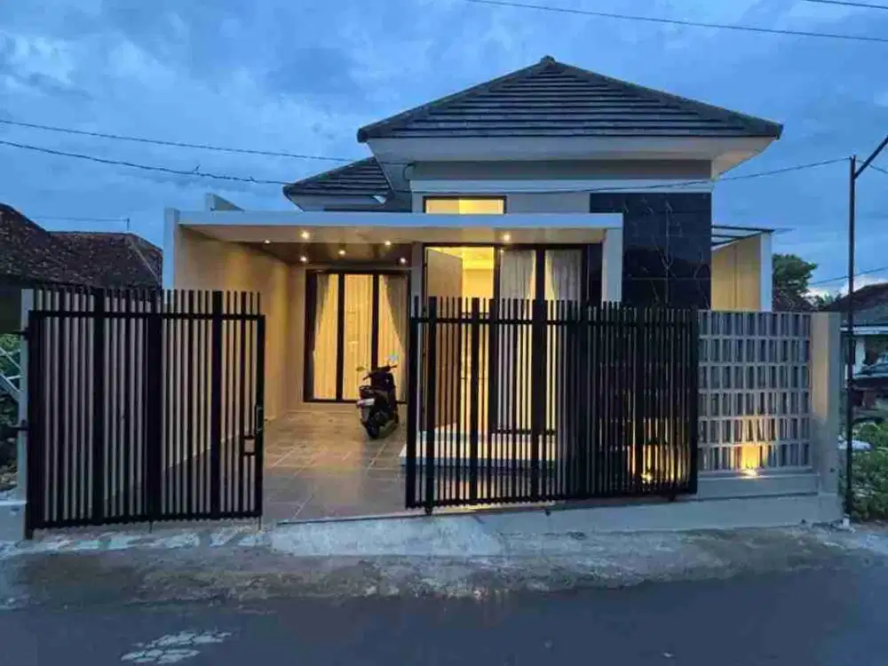 RUMAH BARU MODERN MINIMALIS DI SAMBISARI PURWOMARTANI KALASAN SLEMAN YOGYAKARTA