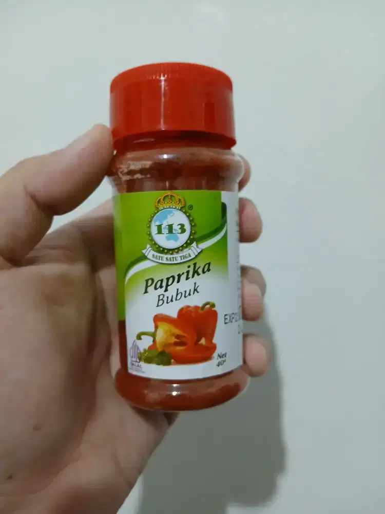 Bumbu paprika bubuk dan italian seasoning