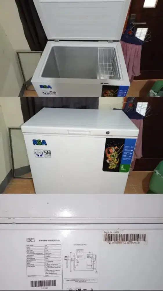 Freezer mulus RSA