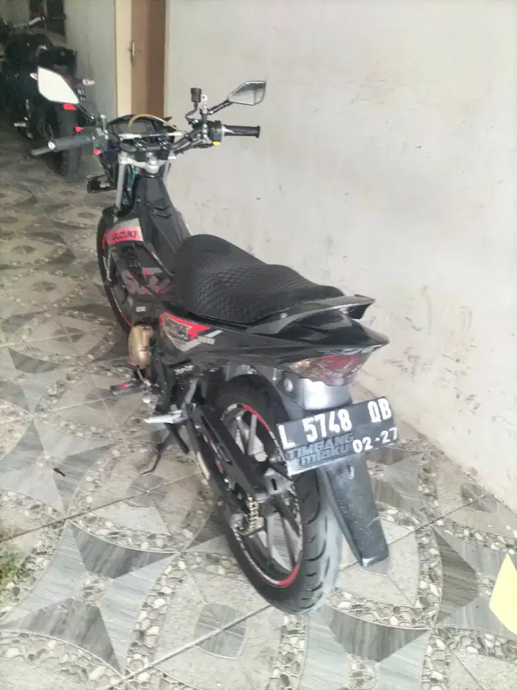 Suzuki  Satria Fu 2012 siap pakai mesin hls PJK aman lkp