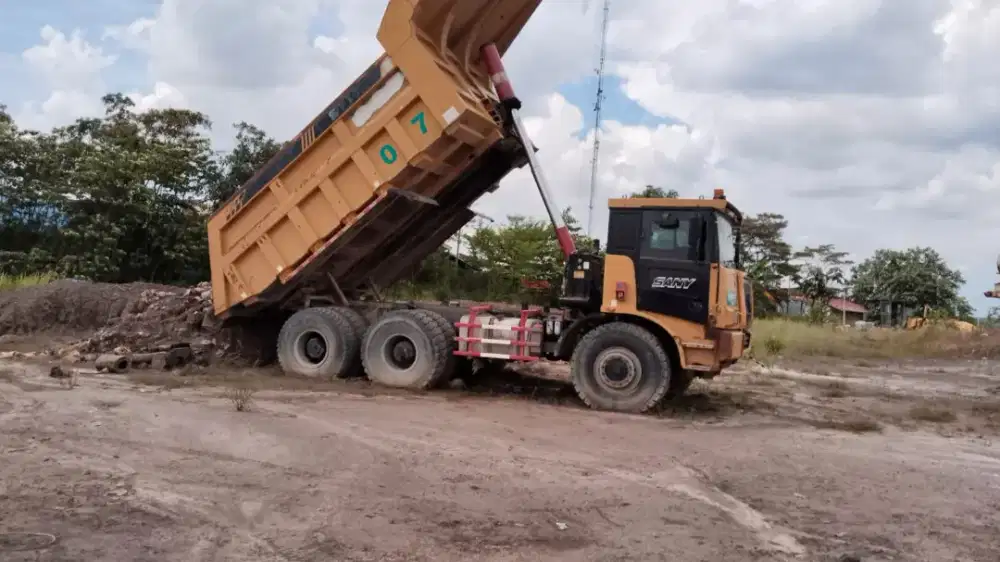 Truck tambang Sany SKT 80S tahun 2022