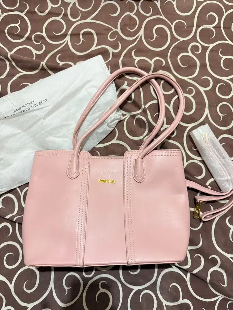 totebag tas jimshoney pink