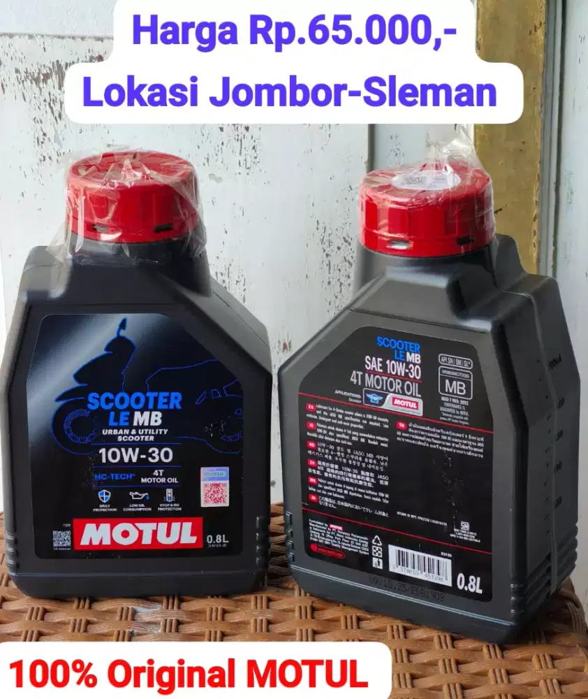 Oli MOTUL for Matic
