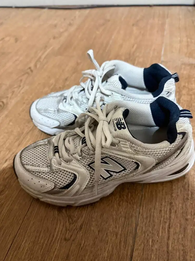 new balance 530 navy white ukurang 38