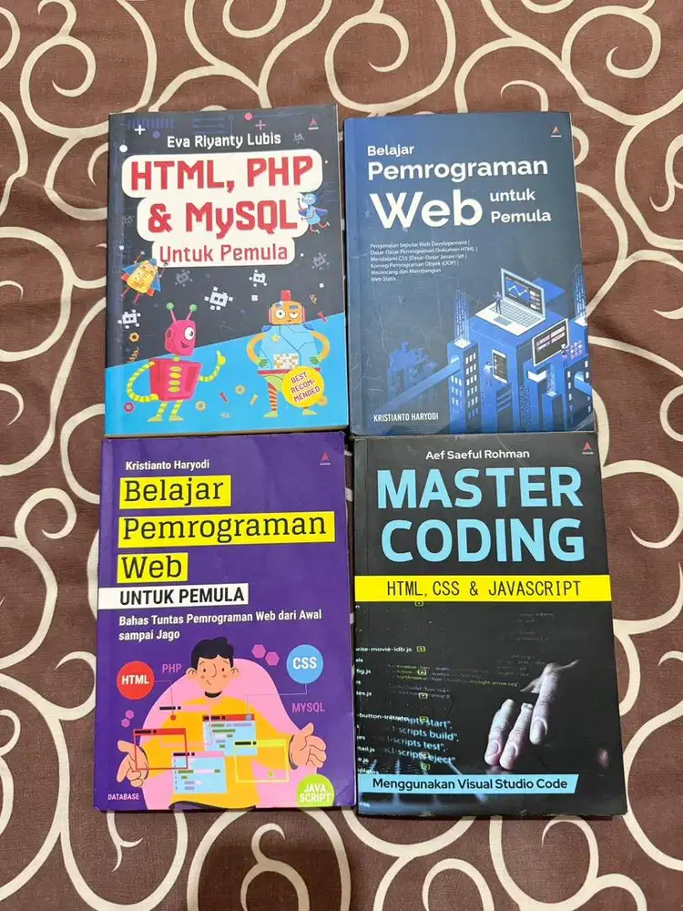 buku belajar pemrograman database website
