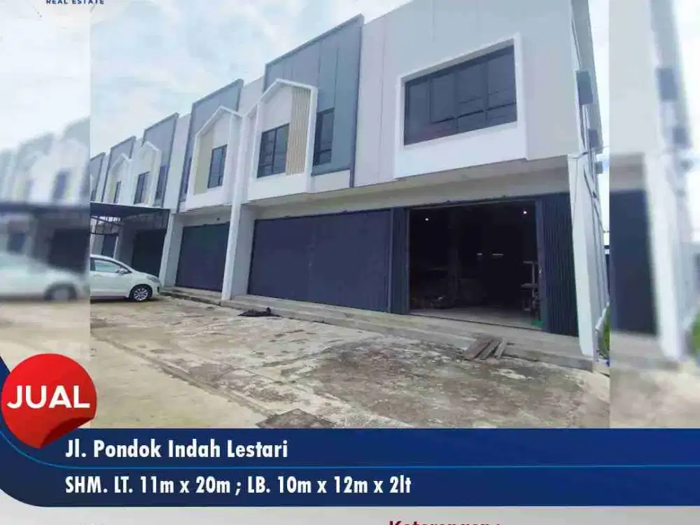 Ruko Lebar 10 meter