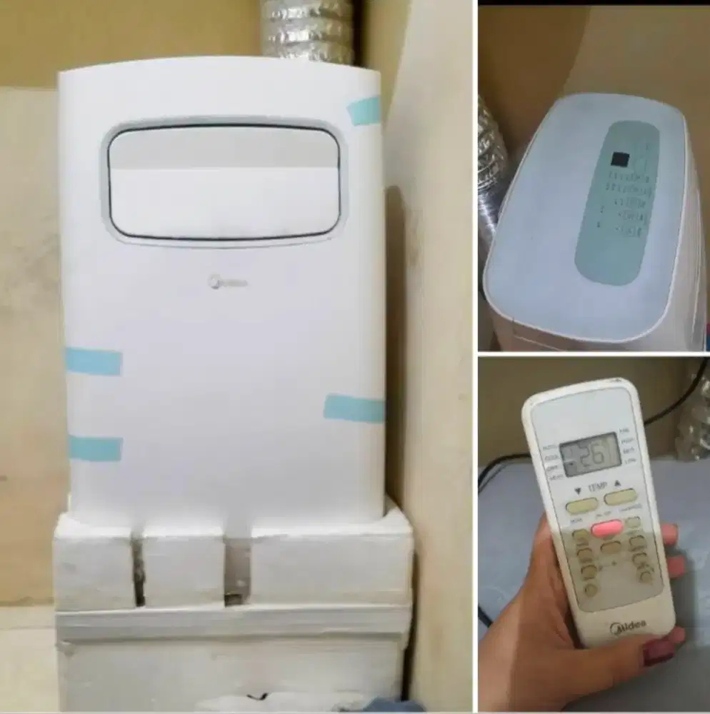 DI JUAL AC PORTABEL MIDEA 1PK