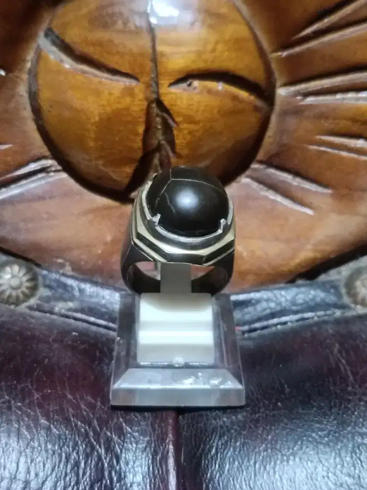 Cincin Batu Jala Sutra Vintage Classic Jadul Lawas Kuno