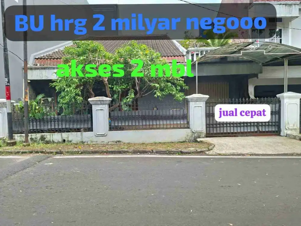 Rumah besar harga murah di pondok kelapa Jakarta Timur