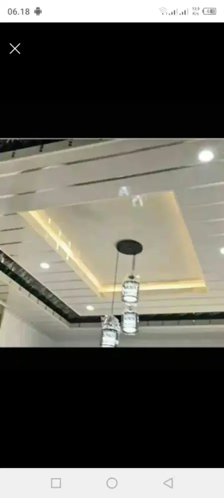 Menerima pemasangan plafon PVC dan renovasi rumah dll