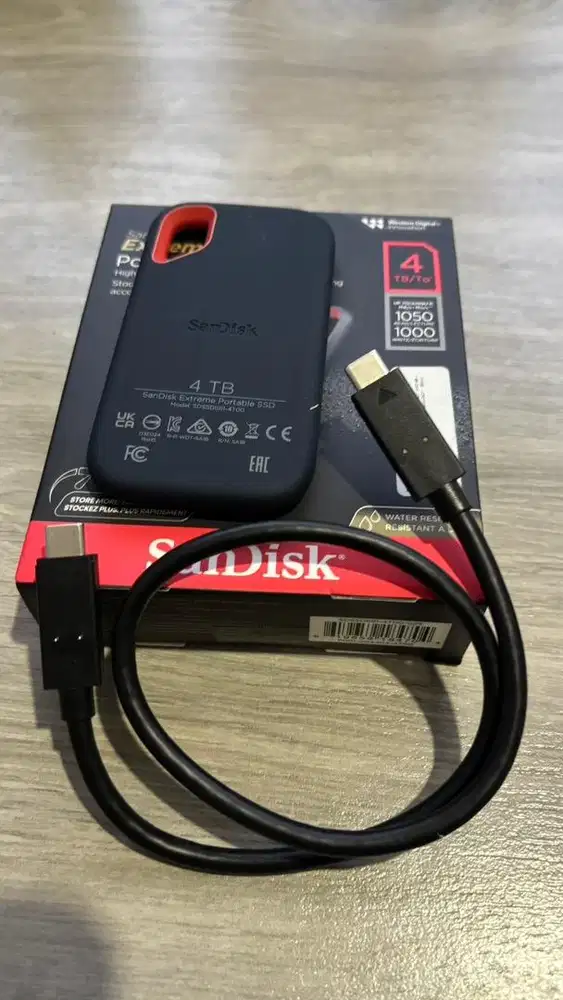 SanDisk 4TB E61 Extreme Portable External SSD