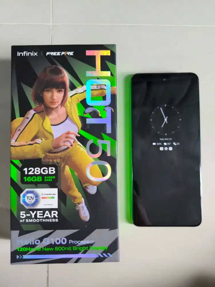 Infinix HOT 50 8+8GB / 128GB Titanium Grey
