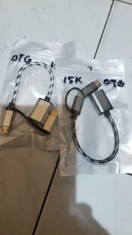 OTG kabel 2 in1 micro USB/ type-C Fast transfer