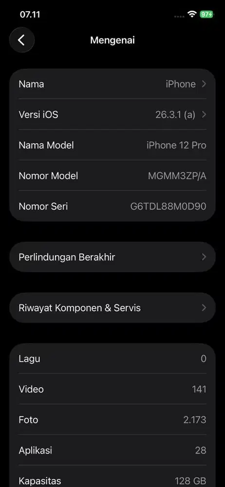iphone 12 pro 128gb inter