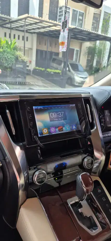 Upgrade Audio Head unit toyota alphard 2017 pakai android 10 inch