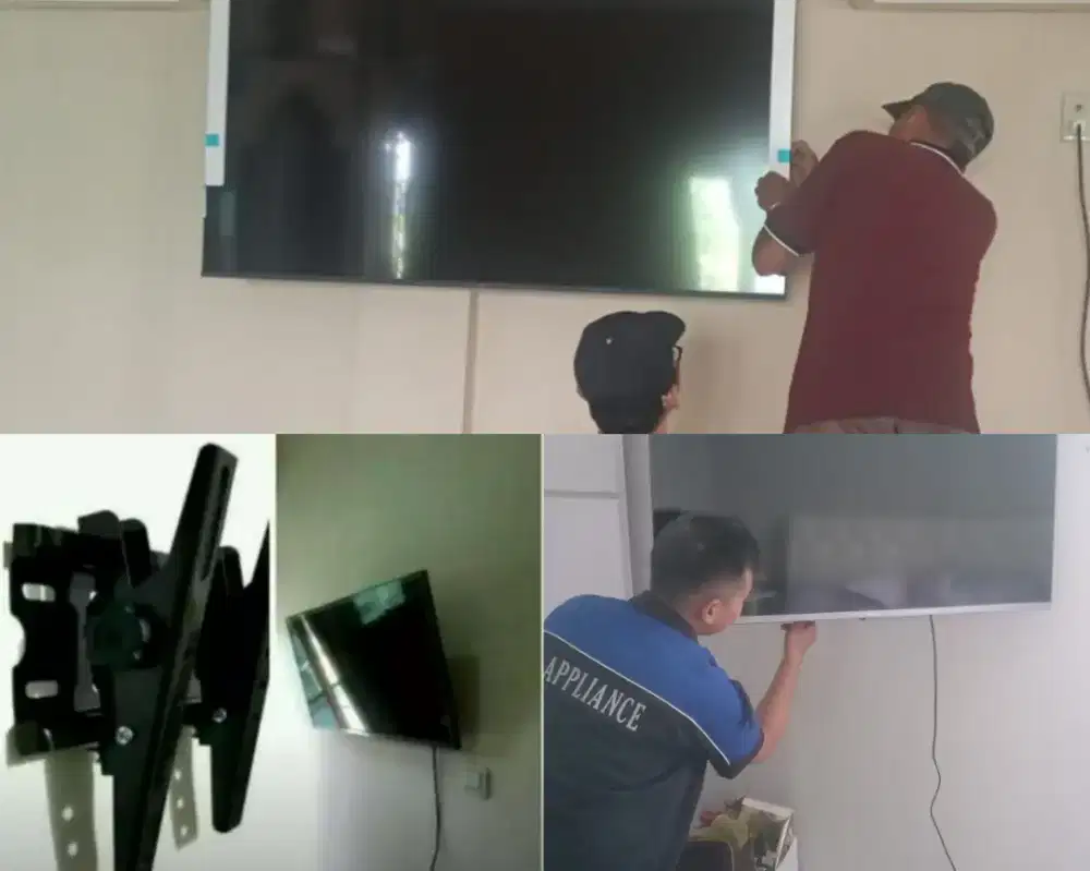 Braket +pasang atau jasa pasang terima rapih breket bracket led tv