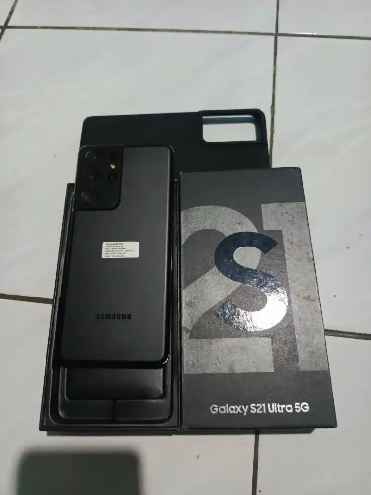 Samsung s21 ultra 5G ram 12/256 gb second sein