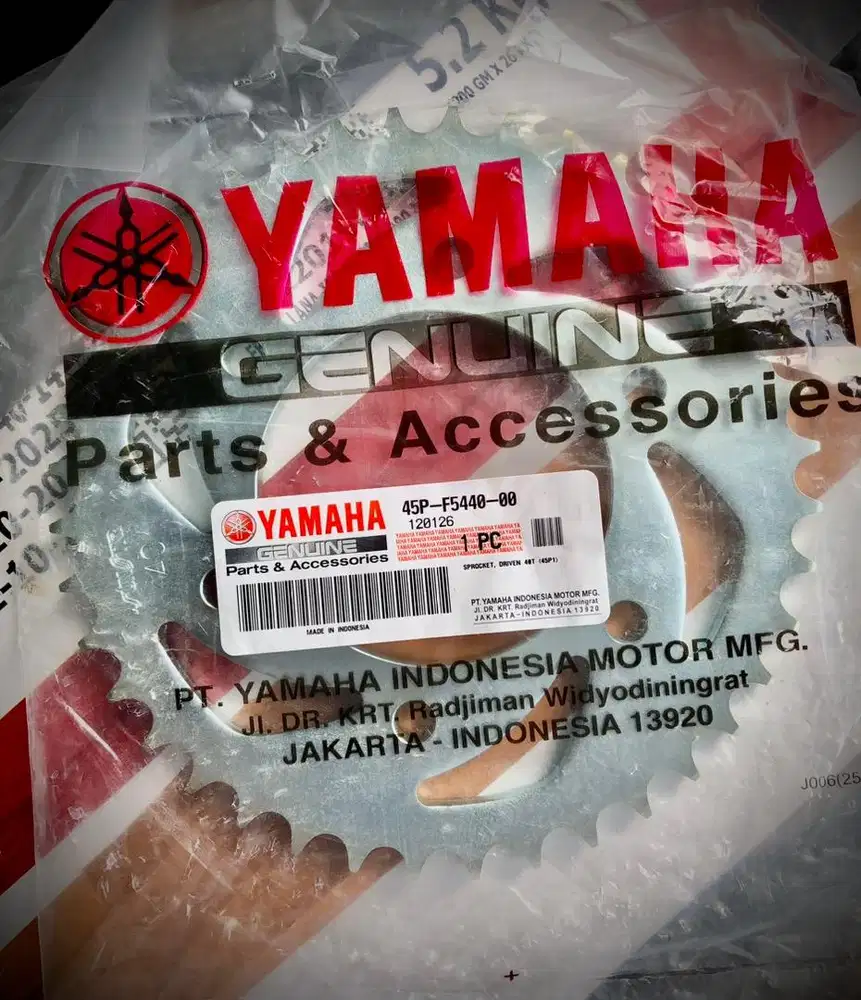 GEAR BELAKANG ORIGINAL YAMAHA 40T