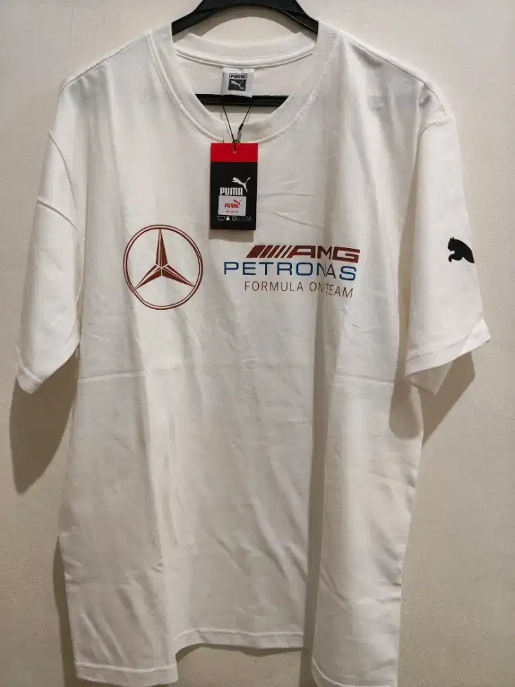 Kaos Puma Putih Cowok