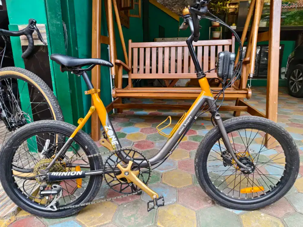 Jual aja sepeda minion full upgrade