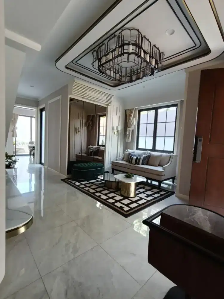 Rumah baru minimalis modern siap huni di cluster Podomoro park Bandung