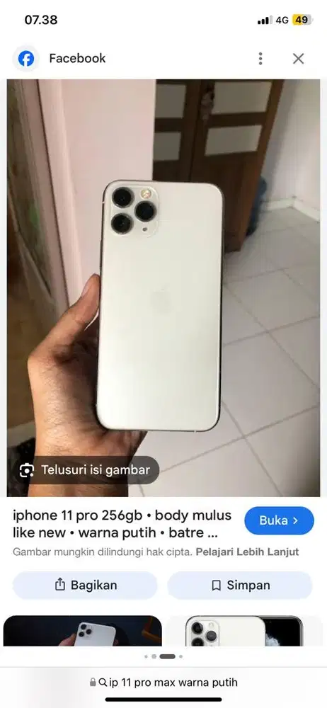 IPHONE 11PROMAX 256Gb white clour
