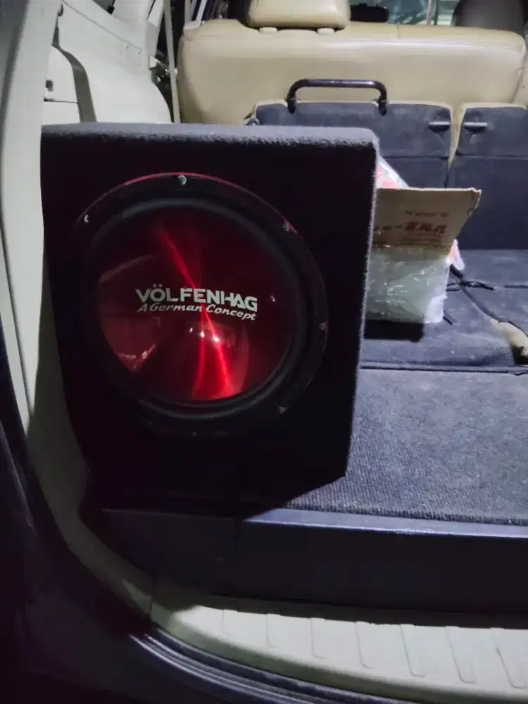 Amplifier Rockford Fosgate, subwoofer volfenhag, capasitor