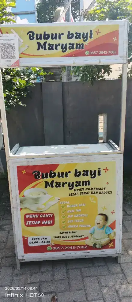 Booth portable, booth jualan, meja jualan, meja lipat