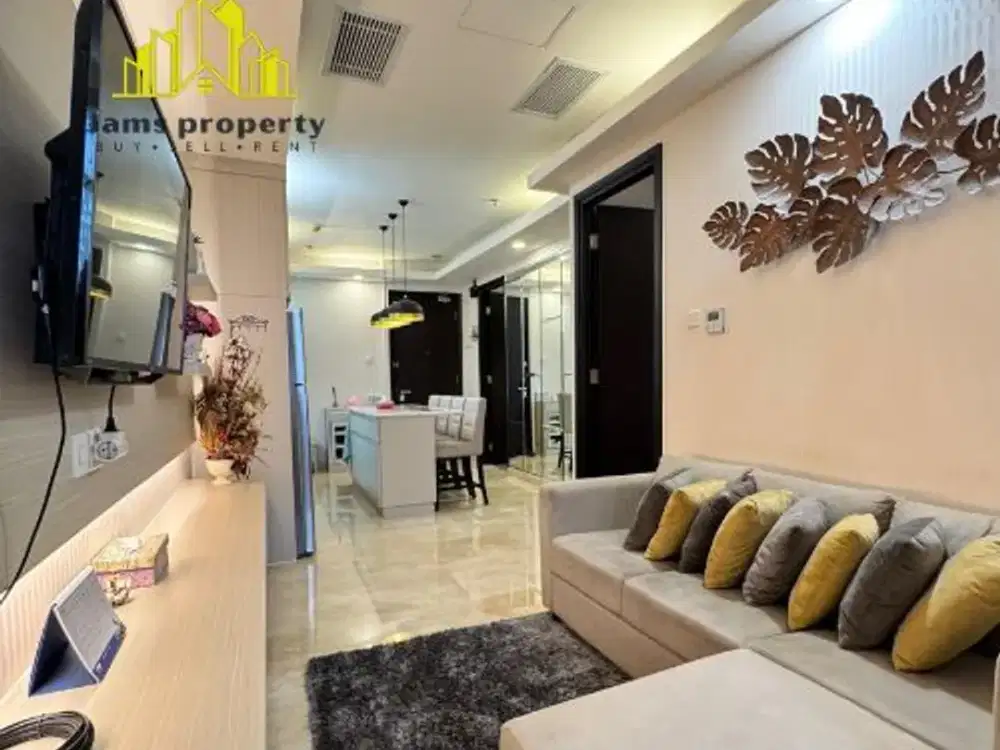 Lokasi Strategis Dekat dengan Pusat Perbelanjaan Gi dan Senayan Disewakan Sudirman Suites Apartment 3Br Full Furnished
