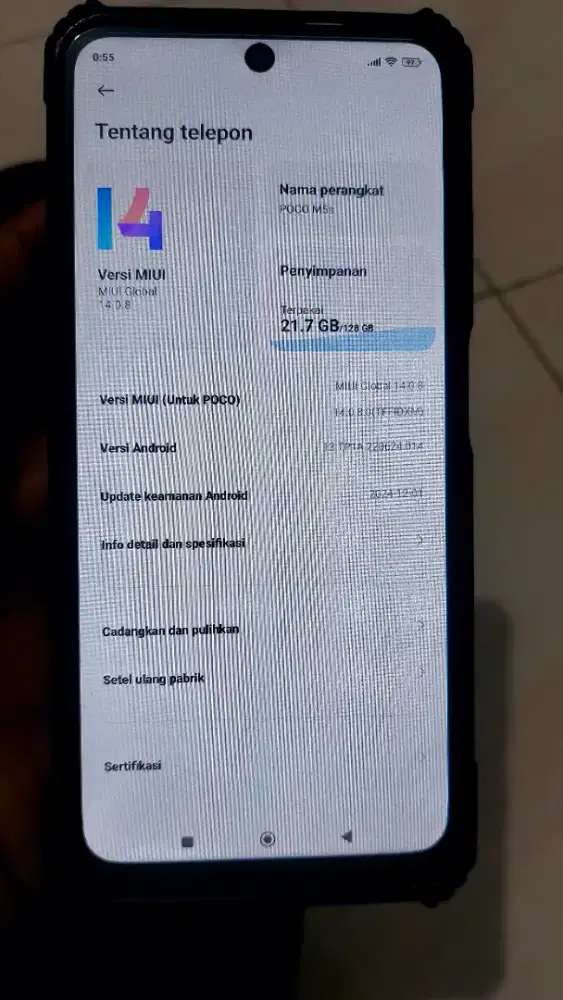 poco m5s 6 + 5 /128 fullset