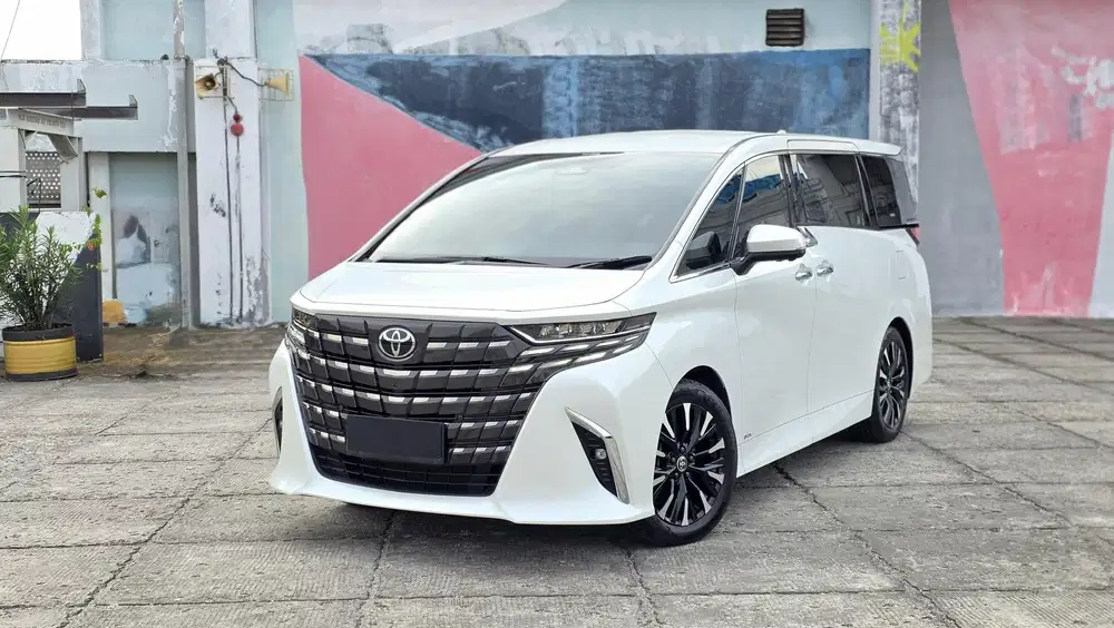 [KM 10.000AN]TOYOTA ALPHARD 2.5 G HEV TSS PUTIH 2024 HYBRID